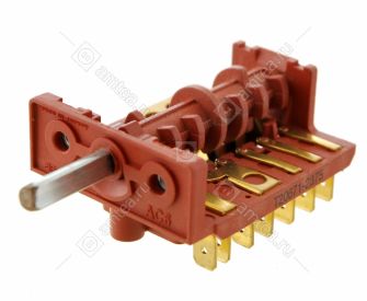 Переключатель мощности конфорки ПМЭ27-2375П (7 позиционный, вал - 23 мм) (ПМ-7 856, Т20671-2375, АС6-Т20-671)