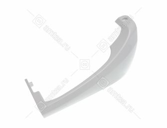 Ручка двери верхняя (белая) холодильника Бирюса