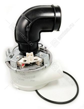 ТЭН (проточный) с улиткой посудомоечной машины Indesit, Ariston