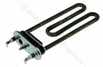 ТЭН (нагреватель) L=175 мм, 1600W, прямой c отверстием стиральной машины LG