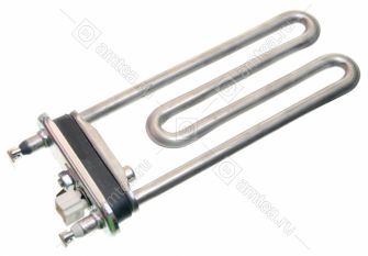 ТЭН (нагреватель) L=180 мм. 1750W прямой с датчиком стиральной машины Атлант