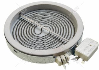 Электрическая конфорка d=165 мм, 1200 Watt (стеклокерамика) для плиты Indesit