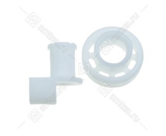 Комплект роликов (фиксатор + колесико) корзины посудомоечной машины Bosch, Siemens