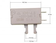 Выключатель (геркон) КМ-4.8 ТУ РБ 190496652.001-2004 холодильника Атлант