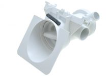 Корпус фильтра (улитка) в сборе стиральной машины Whirlpool