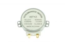 Мотор вращения тарелки 4W 21V СВЧ печи H=14mm