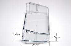 Балкон двери (малый, прозрачный) холодильника Атлант