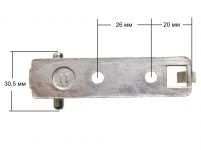 Петля двери (средняя) холодильника Gorenje