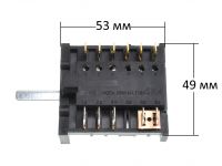 Переключатель мощности конфорки ПМЭ27-2375П (7 позиционный, вал - 23 мм) (ПМ-7 856, Т20671-2375, АС6-Т20-671)