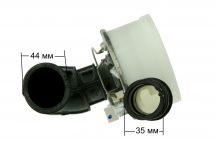 ТЭН (проточный) с улиткой посудомоечной машины Indesit, Ariston