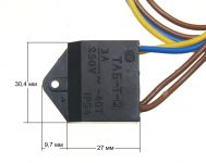 Термопредохранитель ТПП KSD-8003 ТАБ-Т-2 холодильника