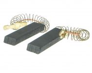 Щетки мотора (5x12.5х35мм) - 2 шт. (с пружиной и клеммой) стиральной машины Bosch, Siemens 