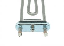 ТЭН (нагреватель) L=180 мм, 2000W, прямой без отверстия стиральной машины Bosch, Samsung