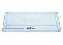 Панель передняя (прозрачная) холодильника Beko