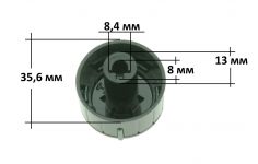 Ручка регулировки конфорки плиты Gefest черная