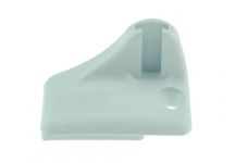 Кронштейн (держатель, крепление) стеклянной крышки Гефест (белый, левый ) 1200 (С1-С7), 5100, 5300, 6100, 6300