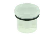 Фильтр (крышка, заглушка) насоса (белый, серый) стиральной машины Bosch, Siemens