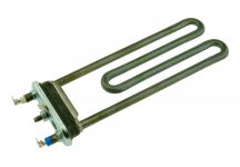 ТЭН (нагреватель) L=200 мм, 2000W, прямой с отверстием стиральной машины Bosch, Siemens, Hansa