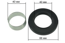 Сальник (WLK) 40x66x10/11.5 + втулка бесшовная (36.9х40 мм) для ремонта крестовин LG