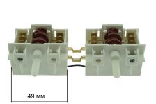 Переключатель режимов сдвоенный духовки Gorenje, Asko, Mora (7 позиционный)