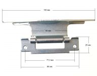 Петля люка стиральной машины Indesit, Ariston