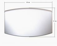 Ручка люка (серебро) стиральной машины Electrolux, Zanussi