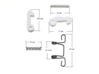 Ручка люка (комплект) стиральной машины Whirlpool