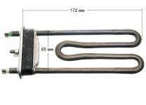 ТЭН (нагреватель) L=170 мм, 1700W, прямой с отверстием IRCA стиральной машины
