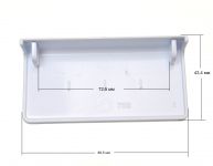 Ручка дверцы морозильной камеры холодильника Stinol