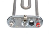 ТЭН (нагреватель) L=200 мм, 1800W, гнутый с отверстием стиральной машины Indesit, Ariston, Ardo