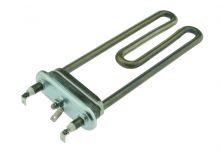 ТЭН (нагреватель) L=195 мм, 1450W, прямой без отверстия стиральной машины Beko